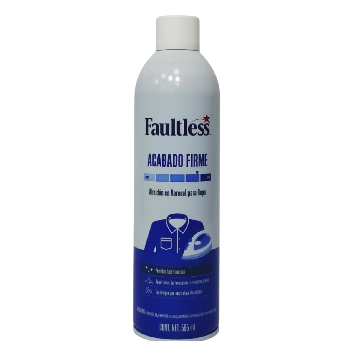 ALMIDÓN FAULTLESS AROMA ORIGINAL, AEROSOL