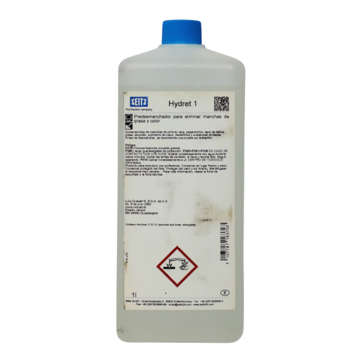 HIDRET 1, DESMANCHANTE