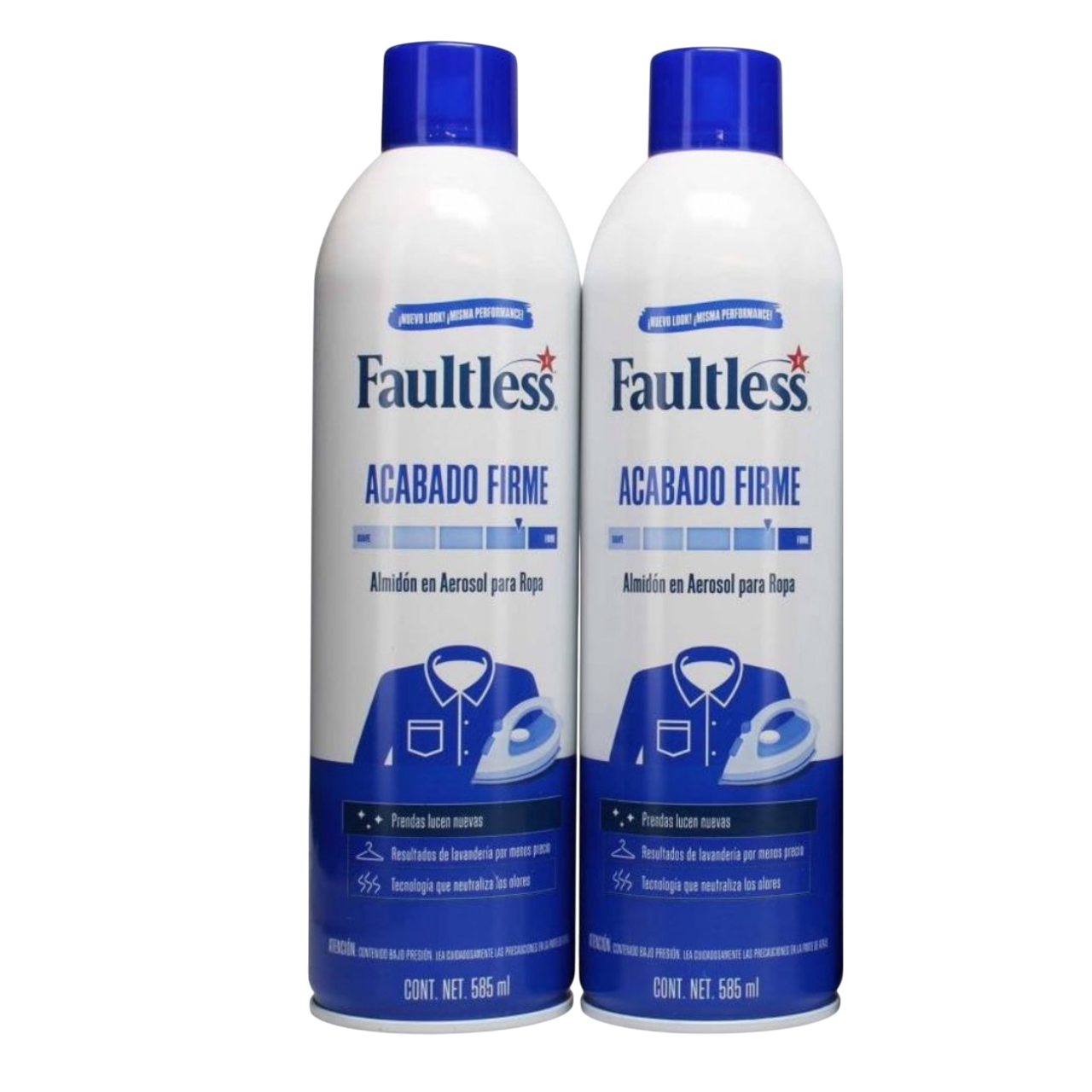 almidon faultless para planchar ropa