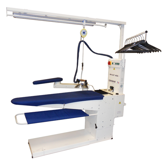 Tabla de Planchar Triangular Sin Generador de Vapor, con Calefacción, Aspiración y Soplado PR 927