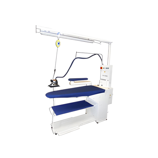 mesa de planchar profesional con generador de vapor