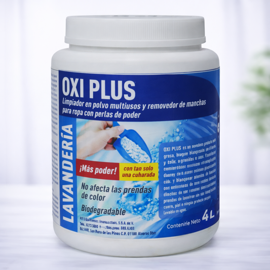 oxi plus blanqueador en polvo