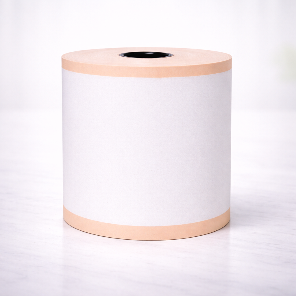 rollo papel quimico franja naranja