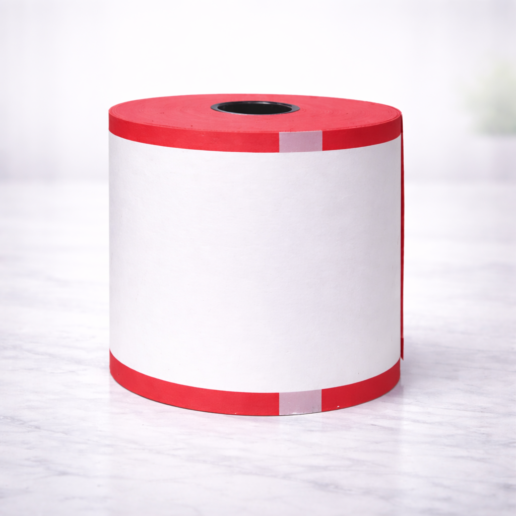 rollo papel quimico franja roja