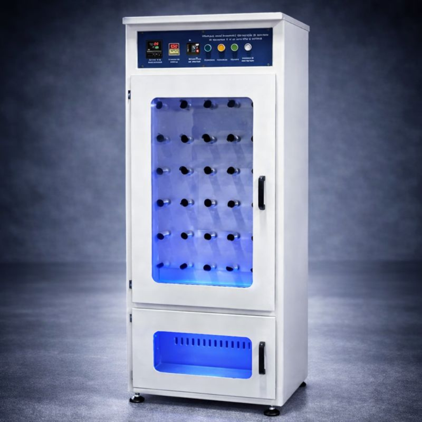 secadora para 15 pares de calzados sneaker clean pro - exo7 angulo izquierdo